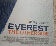 Everest The other side Cinema Quad poster