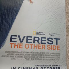 Everest The other side Cinema Quad poster