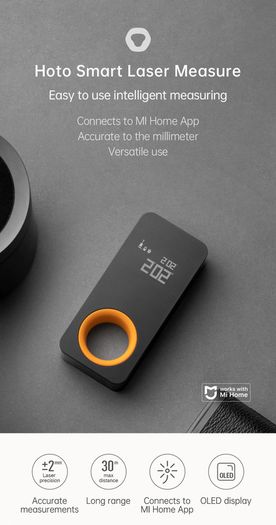 BRAND NEW Laser Tape Measure, Smart Laser Rangefinder