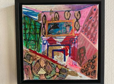 Original Abstract Painting Irish Interiors Art  Contemporary irish  Art