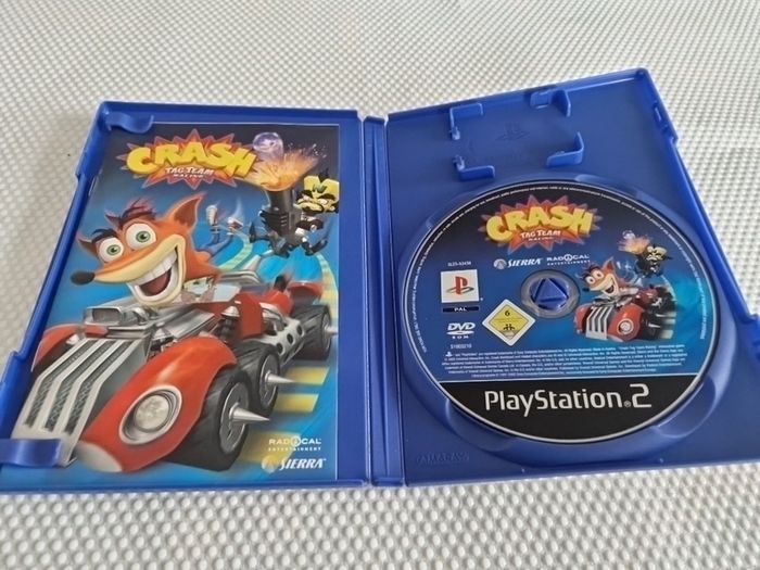 Crash Tag Team Racing Bandicoot PlayStation2 Ps2 Games Original
