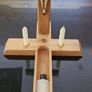 Vintage Religious wall Cross / Crucifix Image 9