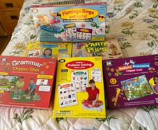 speech & language materials/games (brand new)