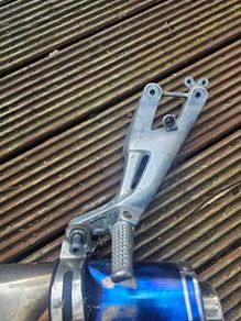 Honda Blackbird RH footpeg