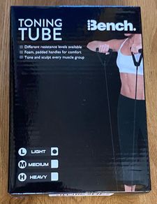 Bench Gym Toning Tube Resistance Band Light