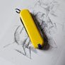 Victorinox Classic 58mm Swiss Army Knife Keychain tool Image 8