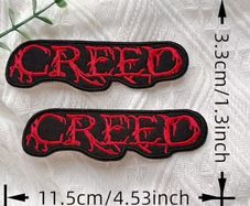 Creed Embroidered Patch