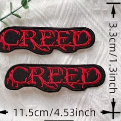 Creed Embroidered Patch