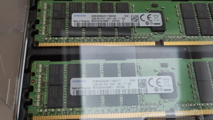 128gb Ram Of Samsung 32gb Ddr4 2400mhz Eec Rdimm