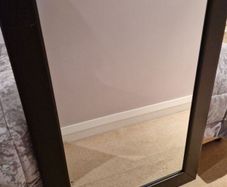 Brown Leather Mirror
