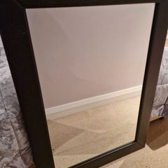 Brown Leather Mirror