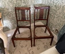 Pair of Antique Regency Child Chairs