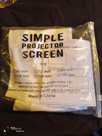 Projector And Screen