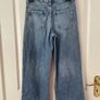 Girls Primark Wide Leg Jeans Age 9-10 Image 3