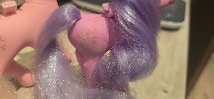 Dup Bundle 2 x Flutter ponies Lily and Honeysuckle MLP G1 My Little Pony