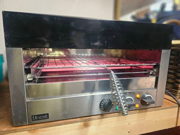 commercial double grill