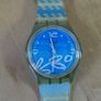 Swatch Athens 2004 Olympic Games Watch Blue Wave Kymata GV114 Vintage Rare Working Image 3