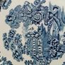 Churchill plate, The Georgian collection, Blue transferware plate Image 4