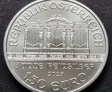Austria 1oz .999 Silver Philharmonic 2025 Coin