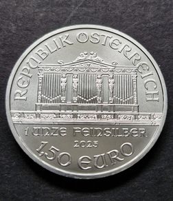 Austria 1oz .999 Silver Philharmonic 2025 Coin