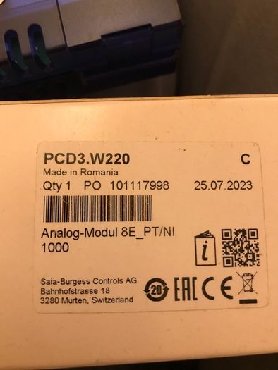 analogue module pcd3