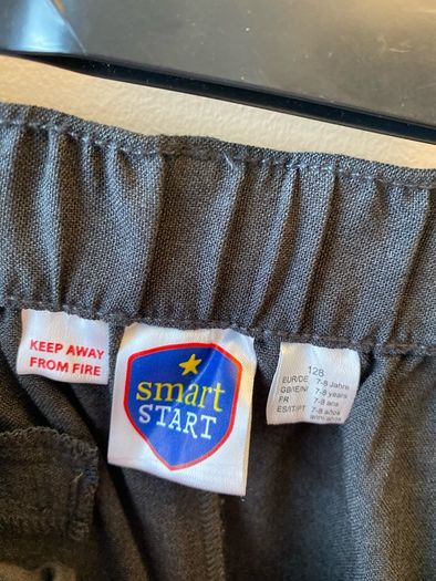 Lidl grey trousers (as new) age 7-8