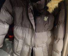Silksilk winter jacket size 10