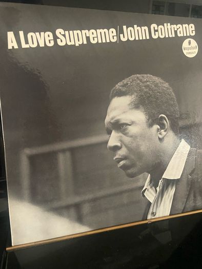John Coltrane A Love Supreme LP vinyl record