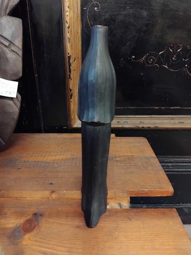Wood Vintage Nun figure
