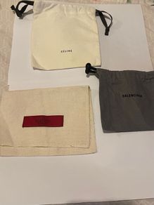 Balenciaga  Valentino and Celine Dust Bags
