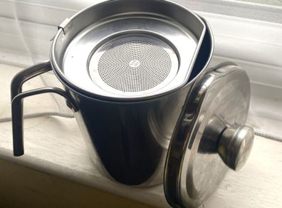 Stainless Steel 1.3L Hot Oil Jug