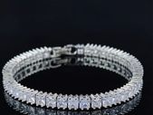 Sterling Silver Tennis Bracelet