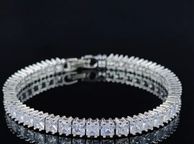 main image for ad Sterling Silver Tennis Bracelet