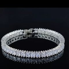 Sterling Silver Tennis Bracelet