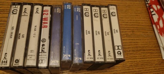 U2 Cassette Tapes for sale
