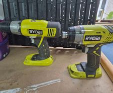 Ryobi pair. Drill and Impact Driver