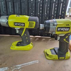 Ryobi pair. Drill and Impact Driver