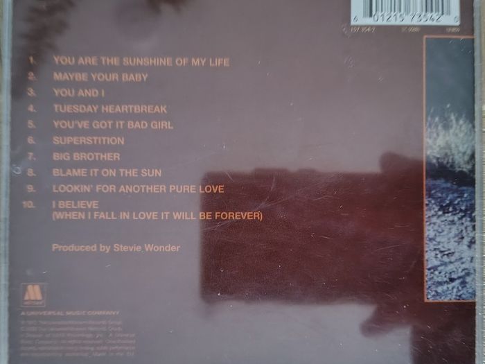 Stevie Wonder - Talking Book CD (1972) 2000 Remastered Reissue Funk Soul VG+