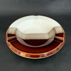 Vintage Poole pottery ashtray