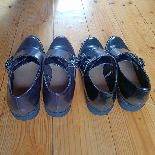 Three pairs of shoes - Brand new and used