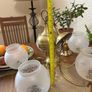Vintage brass chandelier, total hight 55cm Image 5