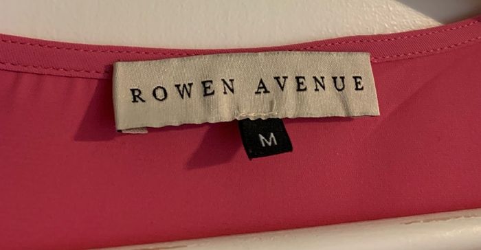 Rowan Avenue Pink Bell Sleeve Top