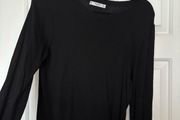 Mango black sweater size L