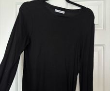 Mango black sweater size L