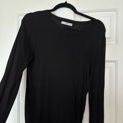 Mango black sweater size L