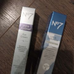 No7 Pure Retinol Eye Cream and No7 Lift & Luminate Triple Action Eye Cream Please read description