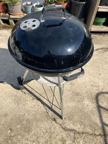 Weber charcoal barbecue