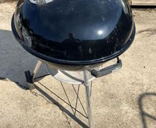 Weber charcoal barbecue