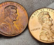 USA United States 1998 D and 2009 D Lincoln 1 Cent Pennies Beautiful!!