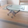 Papo Figurine of a Dilophosaurus Dinosaur Image 3